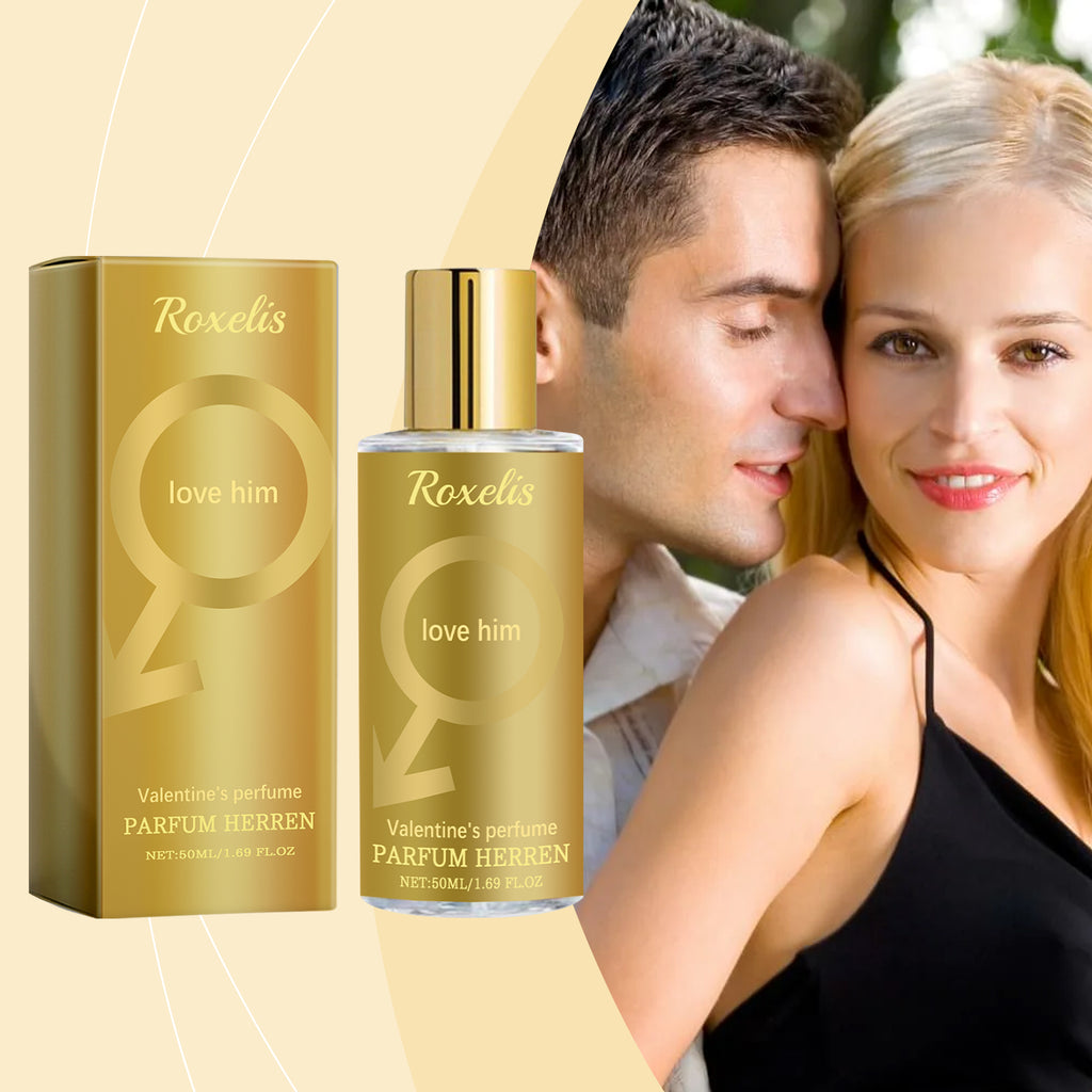 Roxelis Perfume Masculino para o Dia dos Namorados, Fragrância Masculina com Charme Fresco e Sutil, Fragrância Duradoura, Ideal para Casais em Encontros