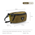 Bolsa de cintura Hikeman, para esportes ao ar livre, expande-se como mochila, leve para viagens/trilhas.