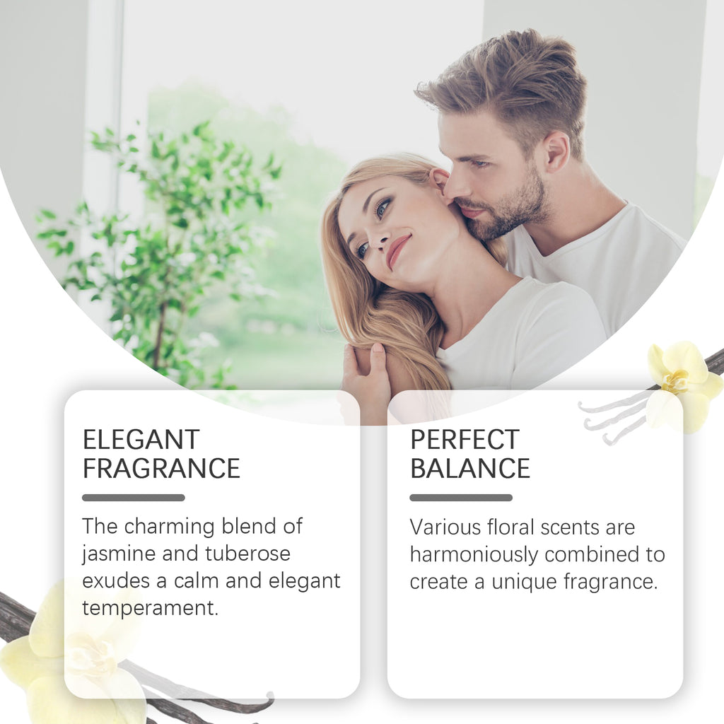 Roxelis Perfume Árabe com Fragrância de Baunilha: Leve, Elegante, Suave, Duradoura, Exala Charme, Ideal para Ambientes Portáteis