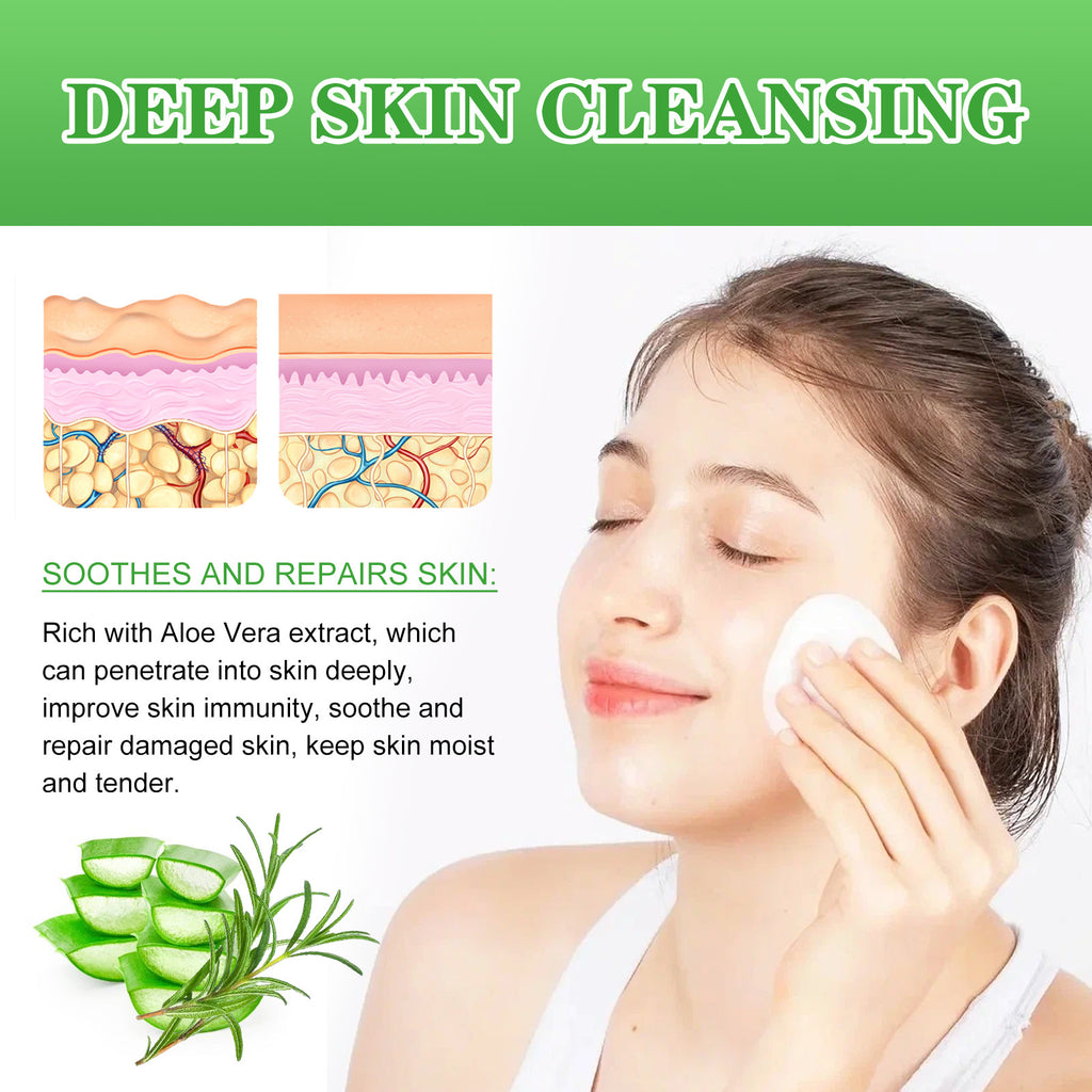 Ácido salicílico para limpeza profunda, controle da oleosidade, remoção de cravos e espinhas, limpeza suave e reparação muscular da acne.
