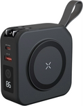 Carregador portátil sem fio magnético 5 em 1 de 22,5 W e 10000 mAh para viagens.