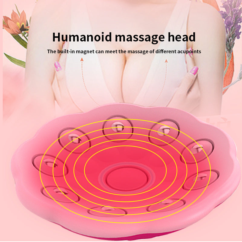 Massageador de seios, aparelho para os seios, controle remoto, temperatura constante por infravermelho, compressa quente, carregamento, beleza, não relacionado aos seios.