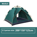 Barraca de camping familiar tipo túnel, com 2 quartos e camada dupla, para 3 a 12 pessoas. Impermeável, resistente ao vento e aos raios UV, ideal para trilhas e acampamentos ao ar livre.