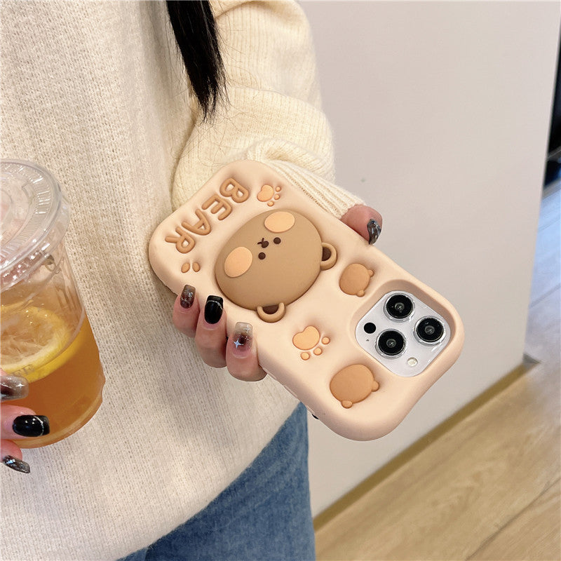 Suporte para celular Milk Tea Bear 16/14/13 Promax