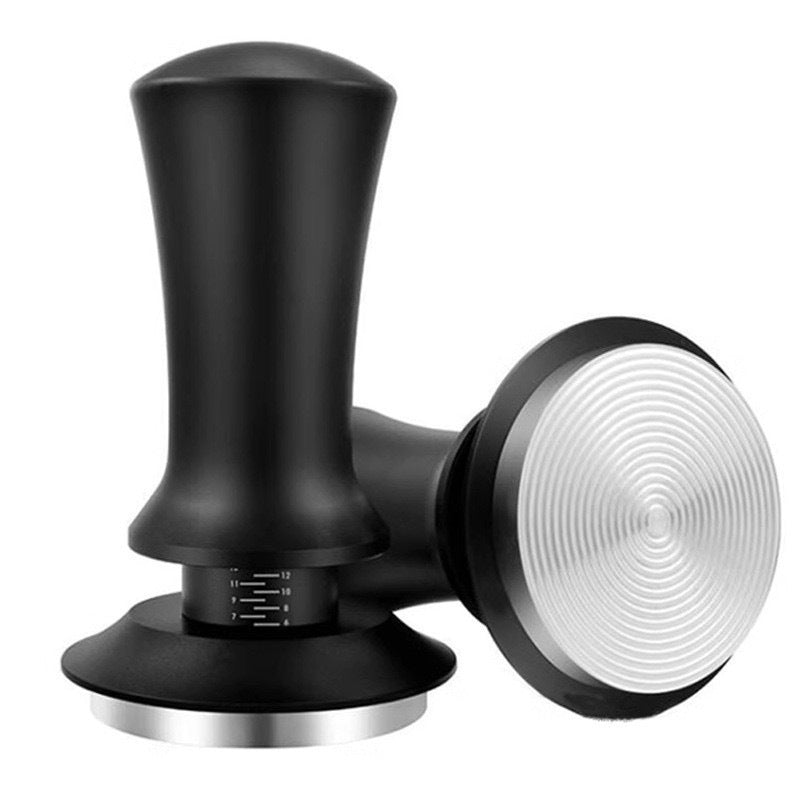 Compactador de café ajustável em aço inoxidável 304 com balança para expresso.