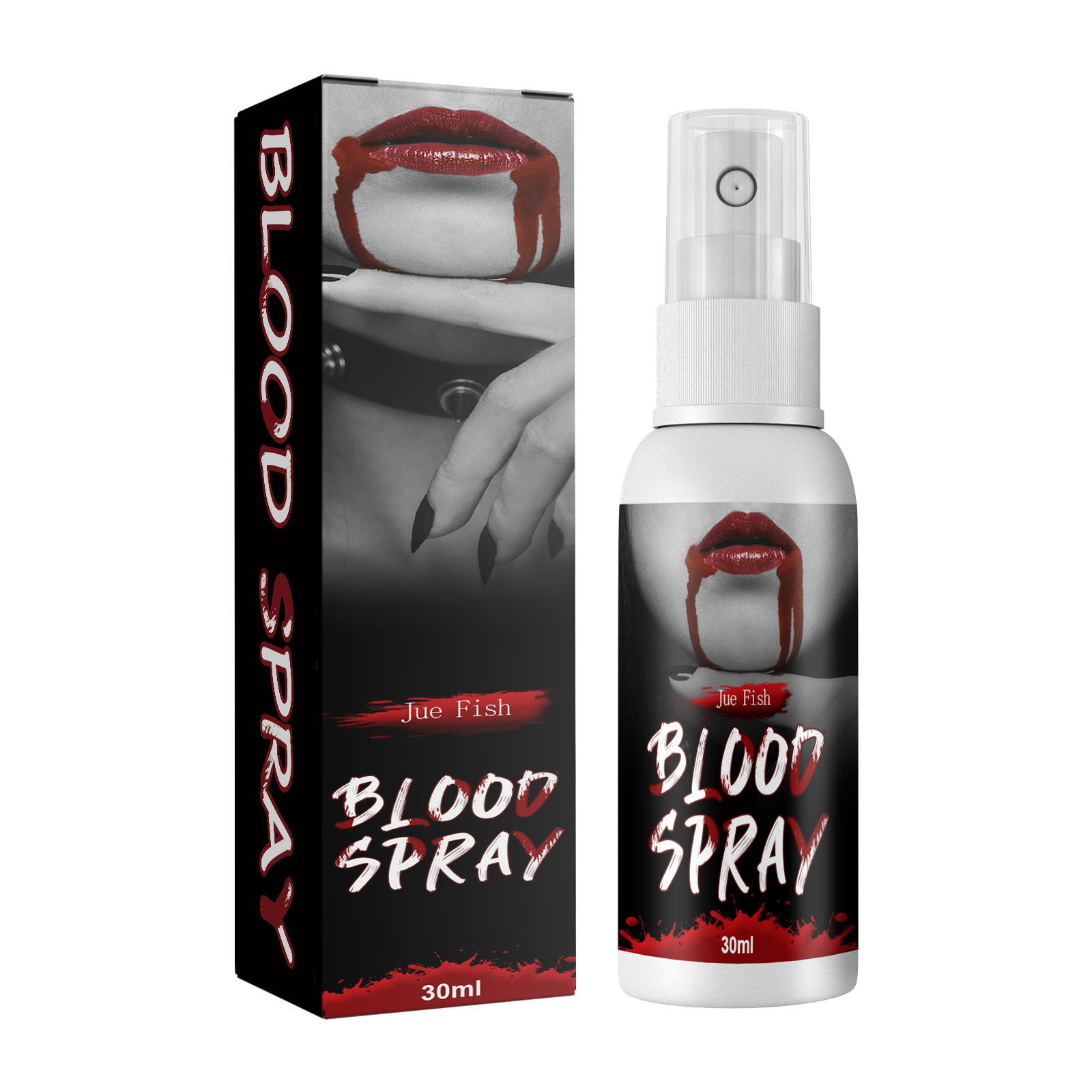 Spray de plasma, sangue falso de vampiro, sangue de zumbi, sangue artificial para decoração, maquiagem e adereços para filmes.