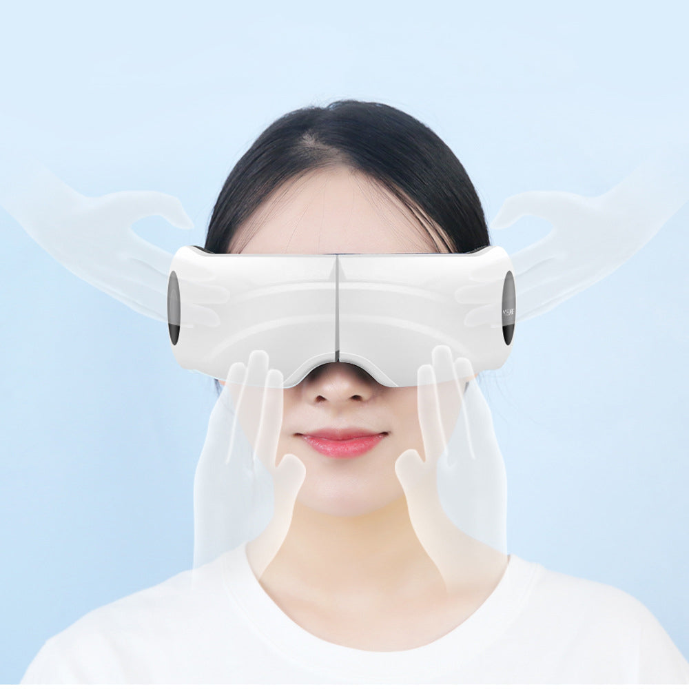 Nuevo protector ocular con airbag y calefacción, máscara para ojos, regalo, compresa caliente, protector ocular Bluetooth, masajeador ocular inteligente.