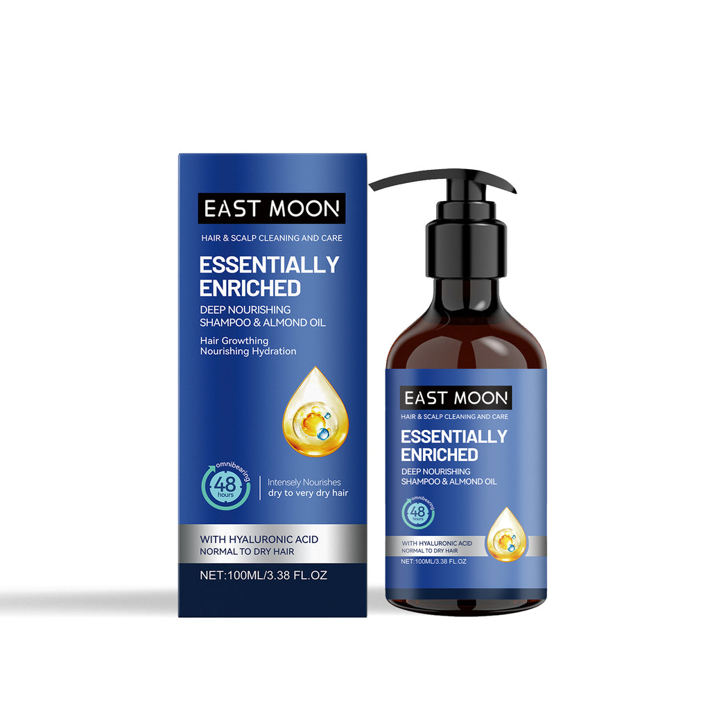 Shampoo Masculino East Moon, Suaviza e Nutre as Raízes do Cabelo, Limpeza Profunda do Couro Cabeludo