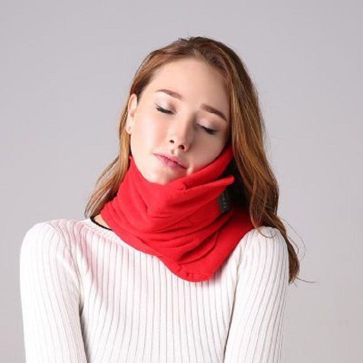 Travesseiro de viagem super macio para suporte do pescoço, ideal para avião, viagens, colo e soneca.