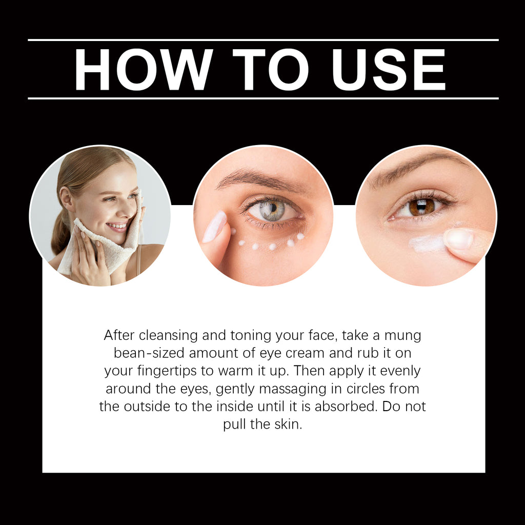 Hoygi Eye Essence Cream hidrata suavemente a pele, nutre e melhora as linhas finas ao redor dos olhos.