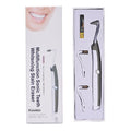 Aparelho de limpeza dental elétrico com vibração sônica e LED, para polimento e remoção da placa bacteriana.