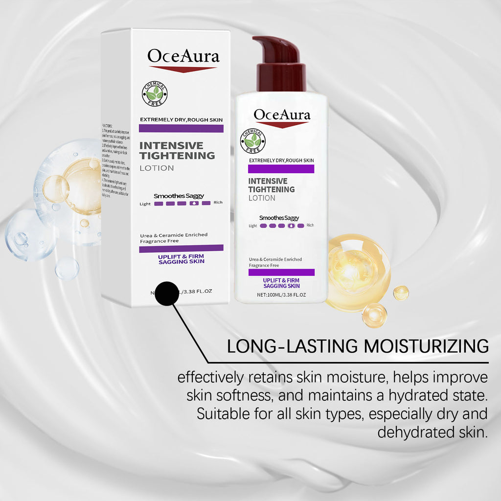Creme facial nutritivo Oceaura, para uso diurno e noturno, repara a pele delicada, hidrata e suaviza linhas finas. Creme facial hidratante e leve.