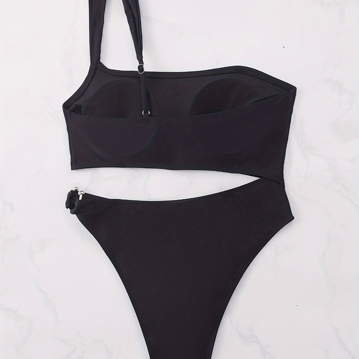 Maiô feminino sexy com decote ombro a ombro