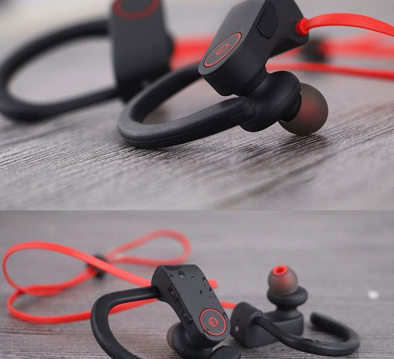 Fones de ouvido esportivos sem fio Bluetooth estéreo