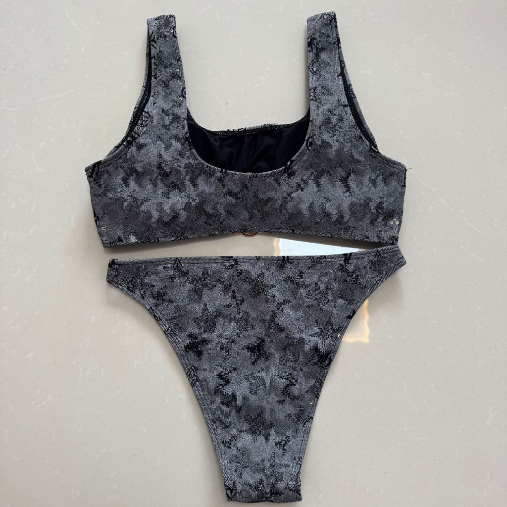 Conjunto de biquíni de duas peças para mulheres