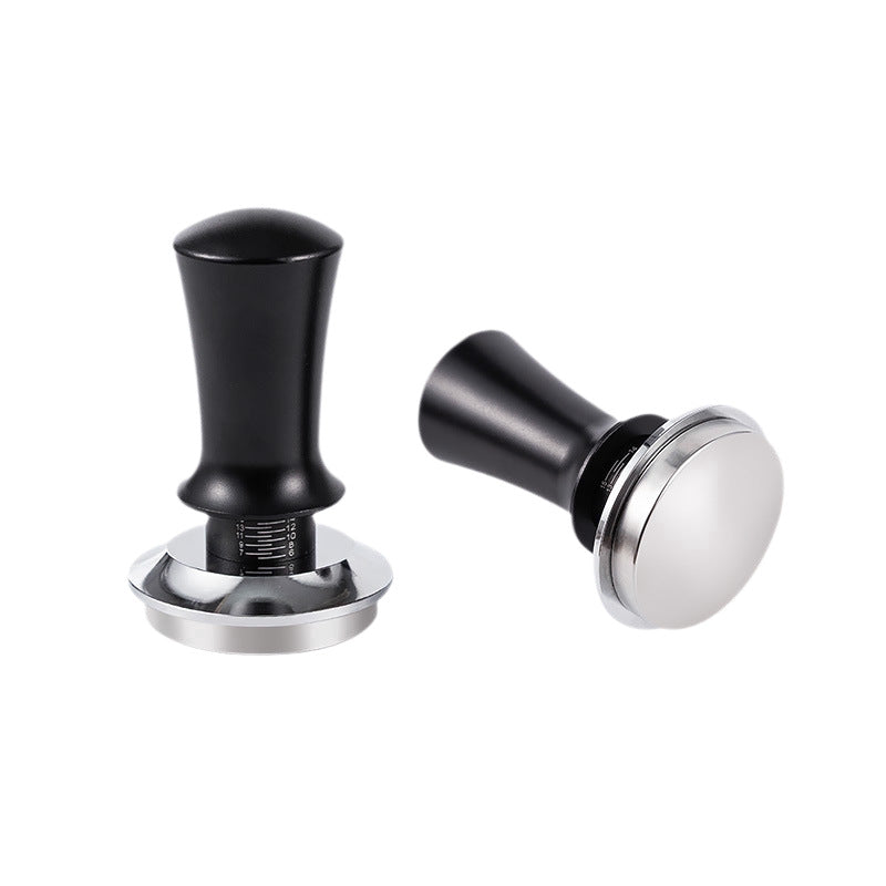 Compactador de café ajustável em aço inoxidável 304 com balança para expresso.
