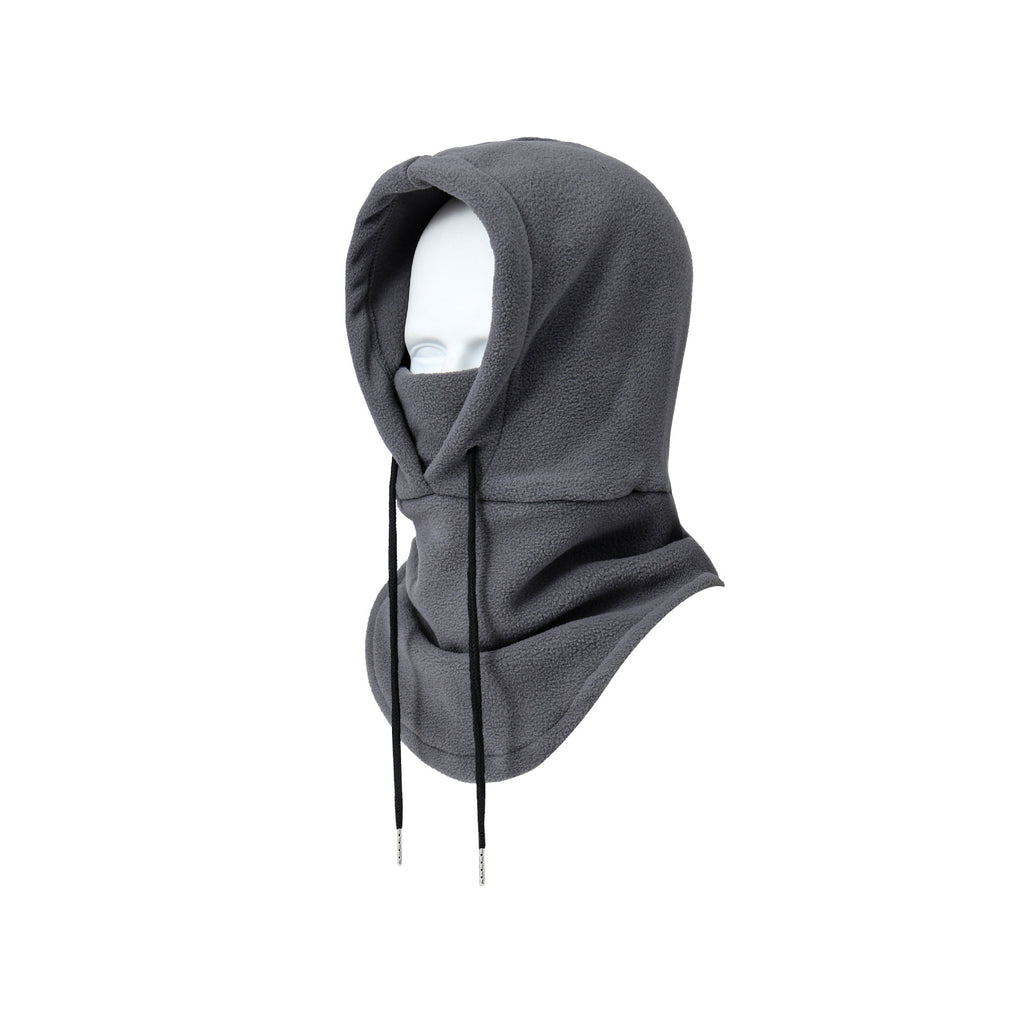 Gorro de ciclismo para atividades ao ar livre no inverno, protetor de pescoço grosso e quente, gorro para esqui, máscara facial de lã polar