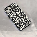 Capa de celular estampada Apple 14pm 2 em 1 com película, IP16 Pro, capa rígida feminina 12pm 15