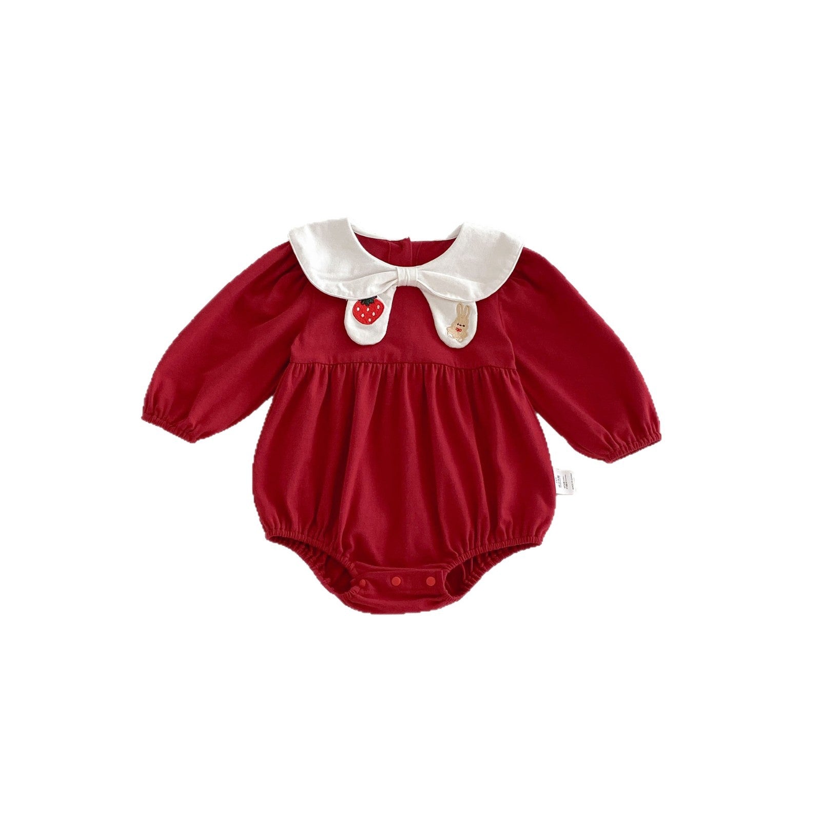 Roupa de primavera para bebê recém-nascida, body com estampa de lua cheia para aniversário de 100 dias, macacão de algodão de alta qualidade.