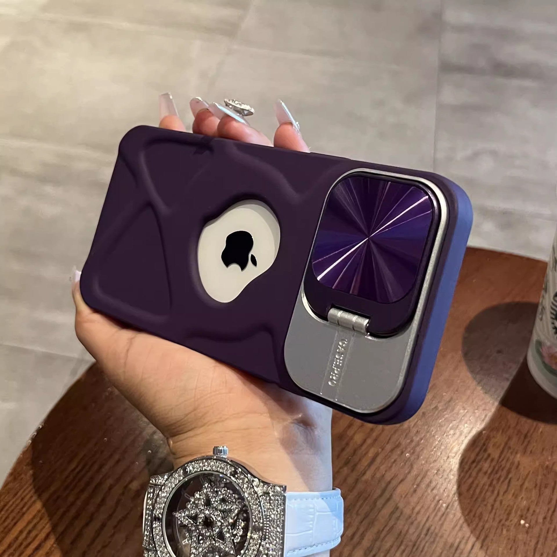 Suporte magnético com ventosa para lente Promax do iPhone 17.