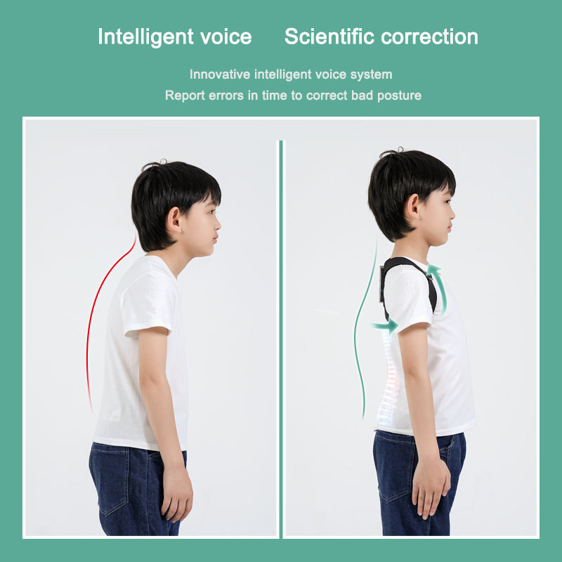 Cinto Corretor Inteligente de Vibração para Assento, Corretor de Corcunda para Adultos e Crianças, Disponível em Formato Masculino e Feminino.