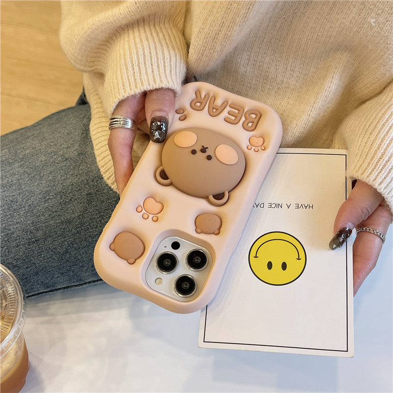 Suporte para celular Milk Tea Bear 16/14/13 Promax