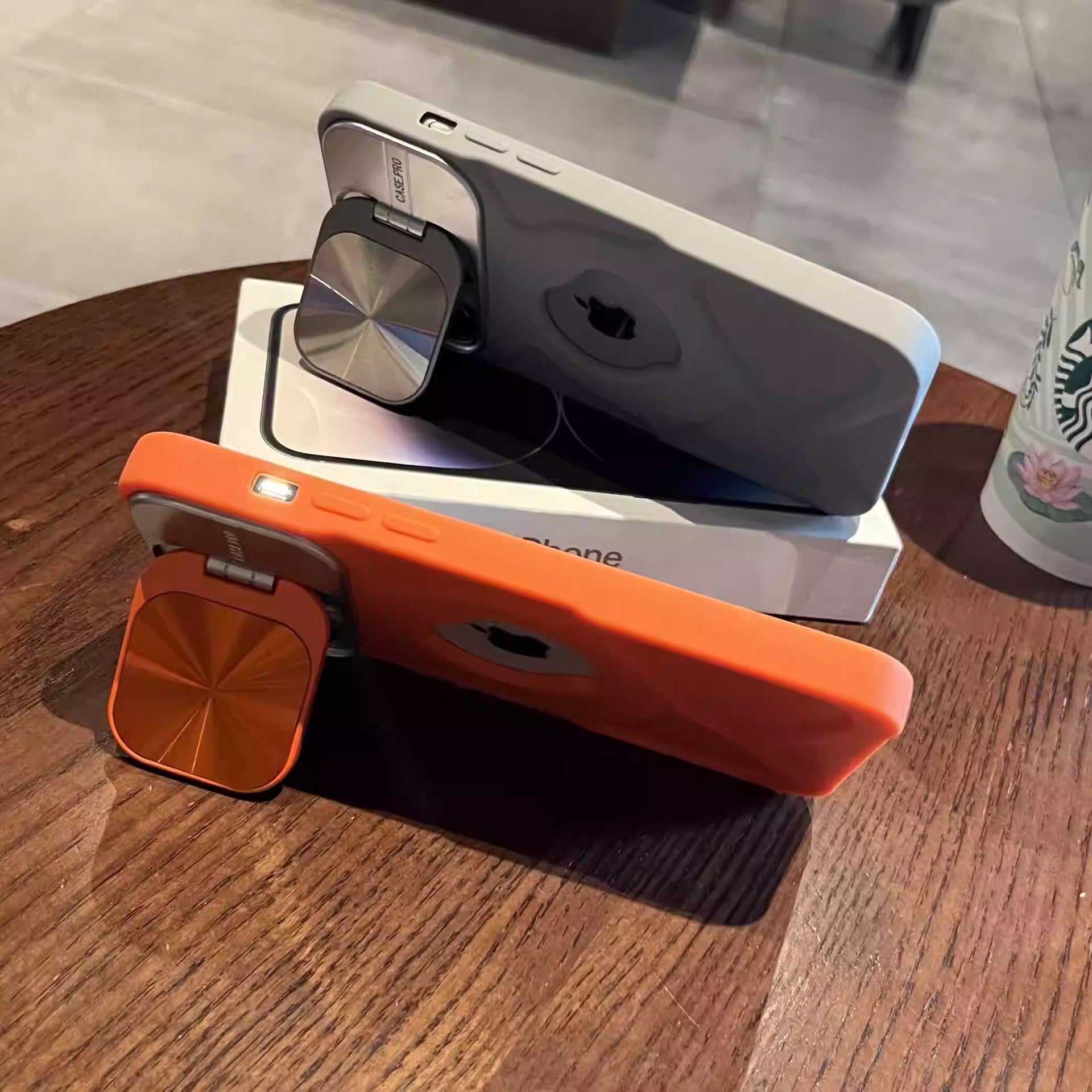 Suporte magnético com ventosa para lente Promax do iPhone 17.