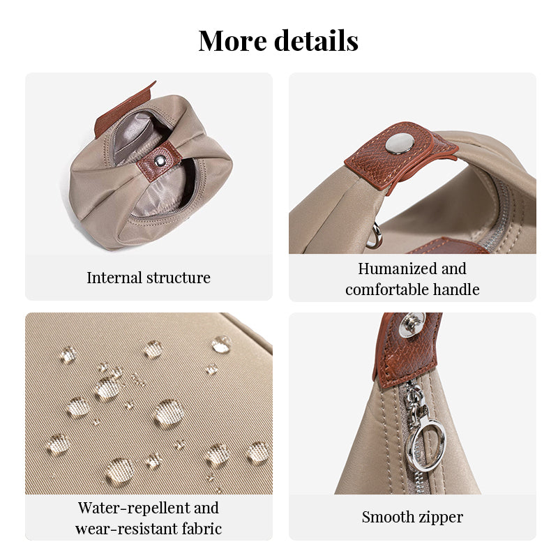 Bolsa térmica premium em nylon, à prova d'água, ideal para almoço, transporte na mão ou transversal, perfeita para trabalho, escola e deslocamentos diários.