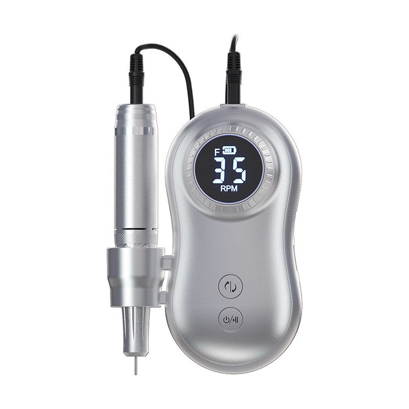 Lixadeira Elétrica Portátil para Unhas, Máquina de Manicure e Pedicure PM Electric Nail Drill