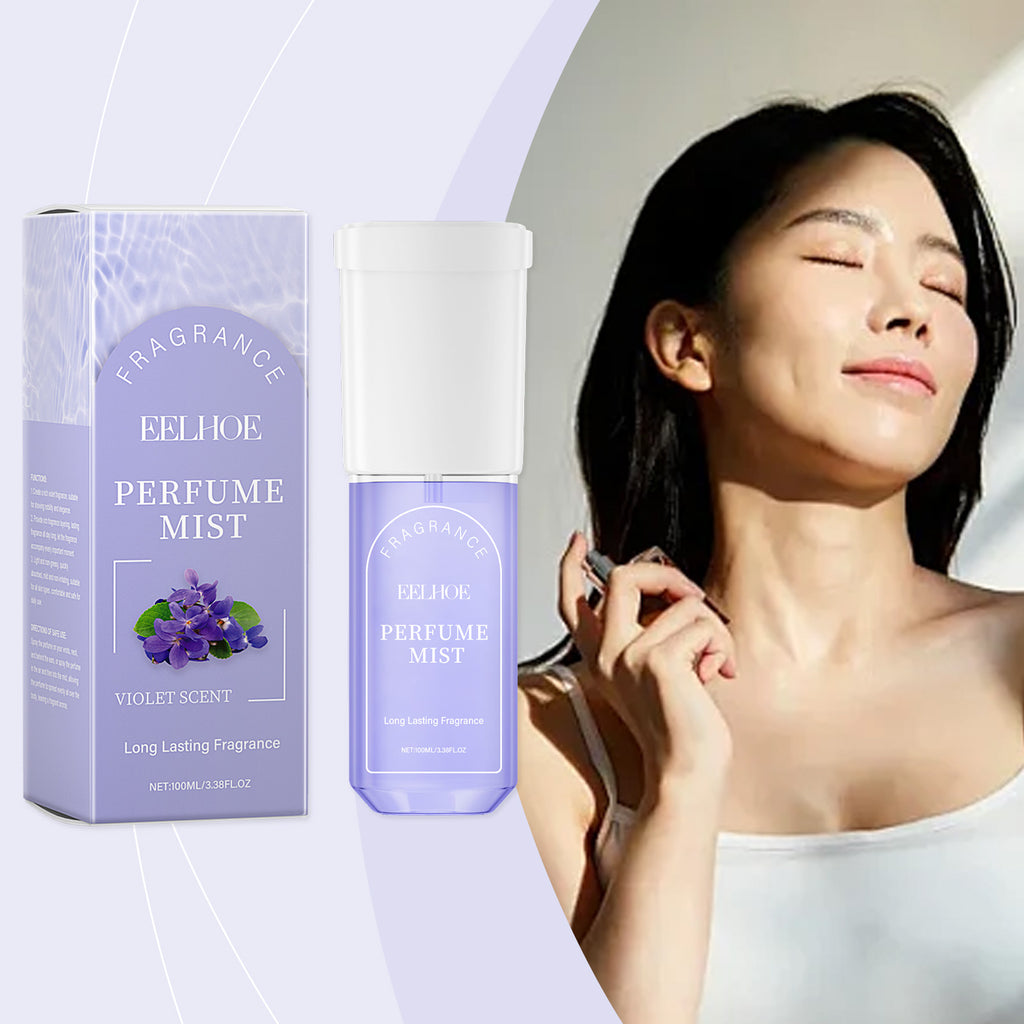 EELHOE Perfume Corporal em Spray Flor de Violeta, Fragrância Natural Fresca e Agradável, Leve e Delicada.