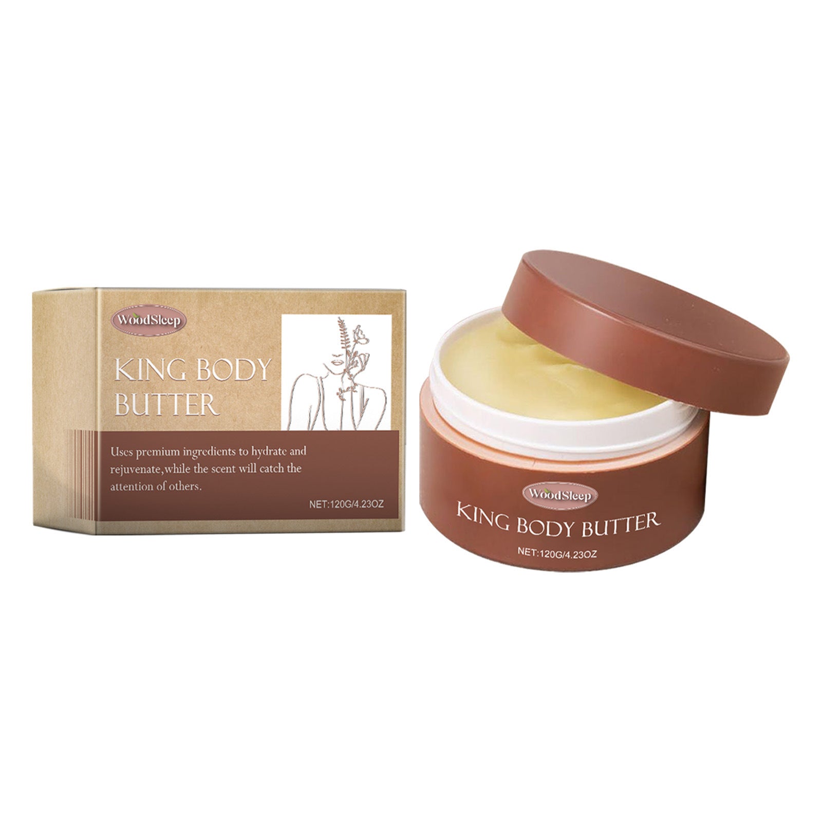 Creme hidratante corporal com fragrância de colônia - Hidratação suave e cuidado com a pele