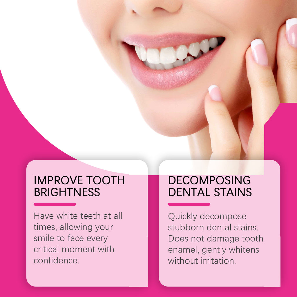 Adesivo clareador dental Oralhoe para limpeza de manchas, tártaro e dentes amarelados. Adesivo portátil para clareamento bucal.