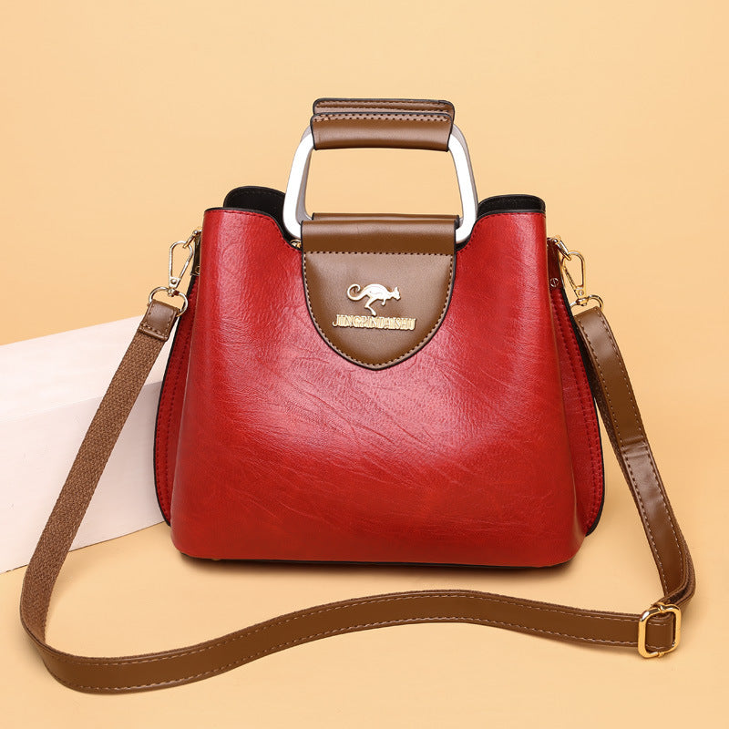 Bolsa feminina com design exclusivo, bolsa de ombro tipo tote com grande capacidade.