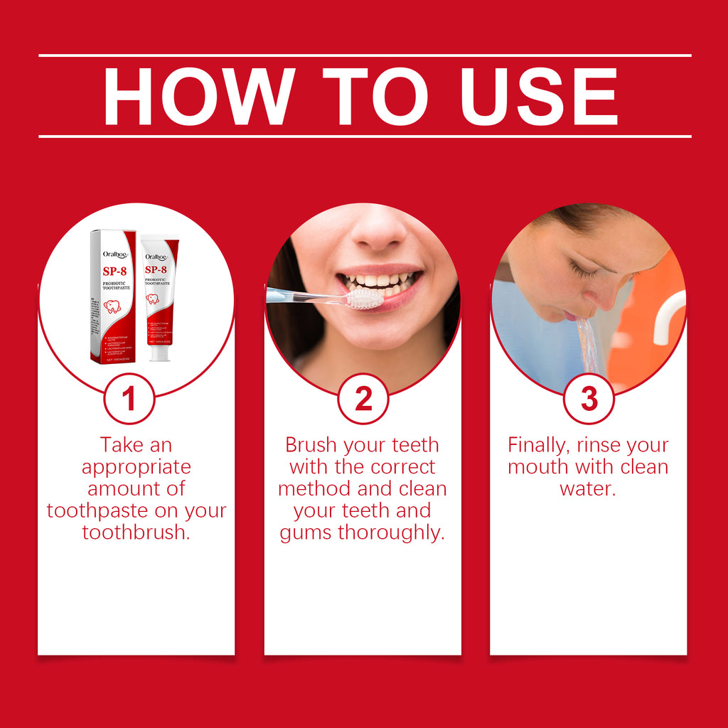 O creme dental Oralhoe Mint Cleaning limpa suavemente a sujeira e remove o amarelamento dos dentes, proporcionando cuidado, frescor e fragrância duradouros.