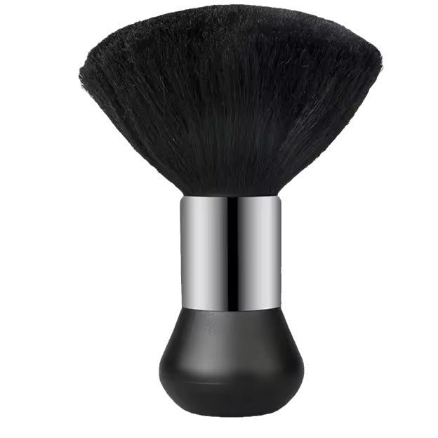 Escova de cabeleireiro com cerdas macias para corte, ideal para uso doméstico e em barbearias.