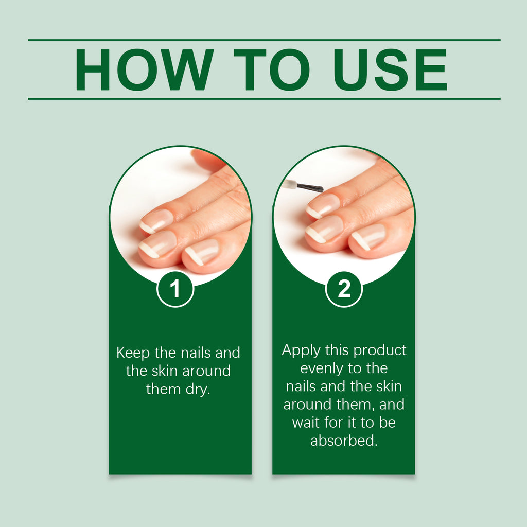 Solução para cuidados com as unhas OUHOE: reparação suave, limpeza, nutrição, brilho e alívio do desconforto.