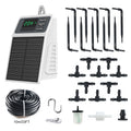 Sistema de Irrigação Solar por Gotejamento - Temporizador de Rega Automática para Plantas Suspensas, Varandas e Estufas
