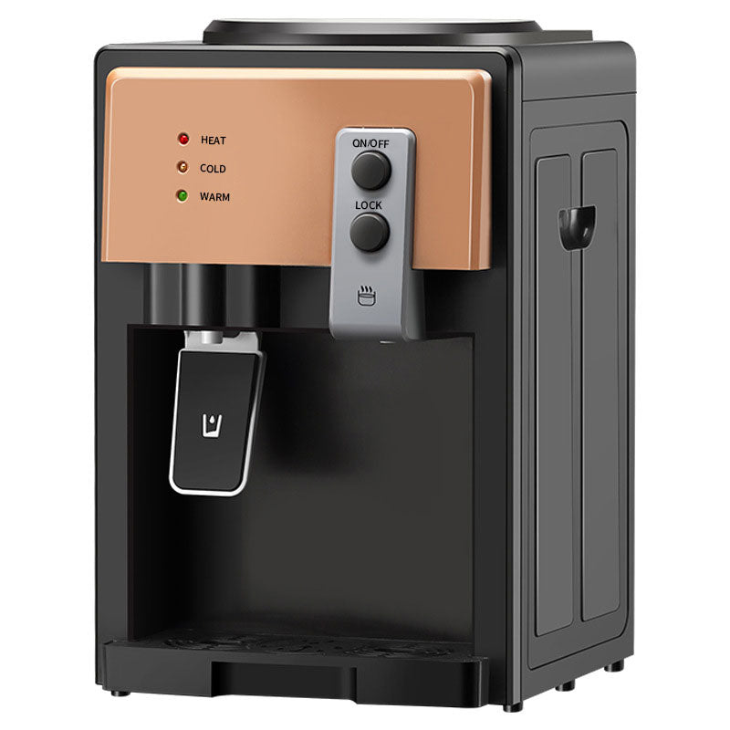 Dispensador de água elétrico de bancada, 8°C-95°C, purificador de água quente e fria para uso doméstico, na cozinha ou no escritório.