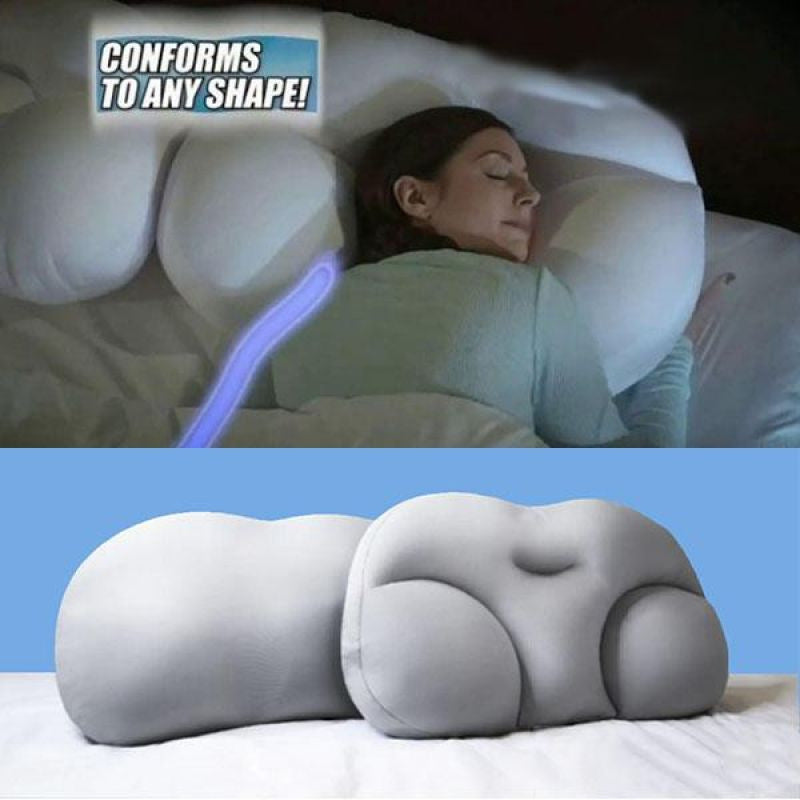 Travesseiro Ovo Multifuncional para Dormir: Apoio para a Cintura e Pescoço Pillow Cervical Vertebra Help Sleep
