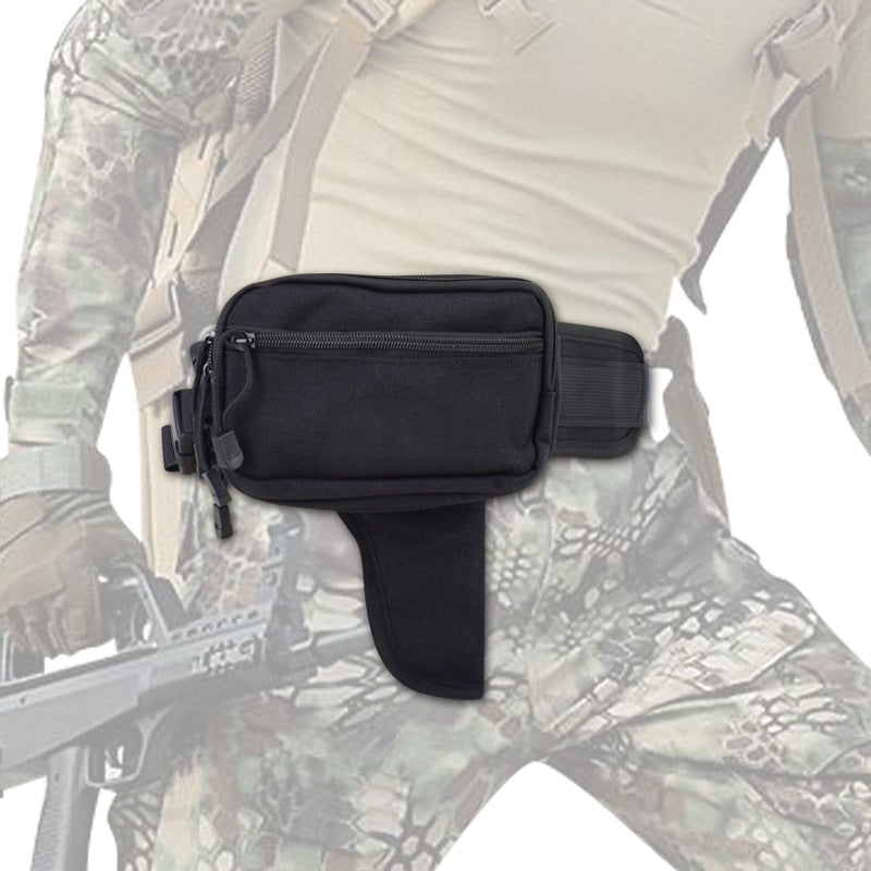 Bolsa tática de cintura para pistolas Glock e 1911 – Bolsa de cinto para porte velado de pistola 9mm, ideal para caça e airsoft.