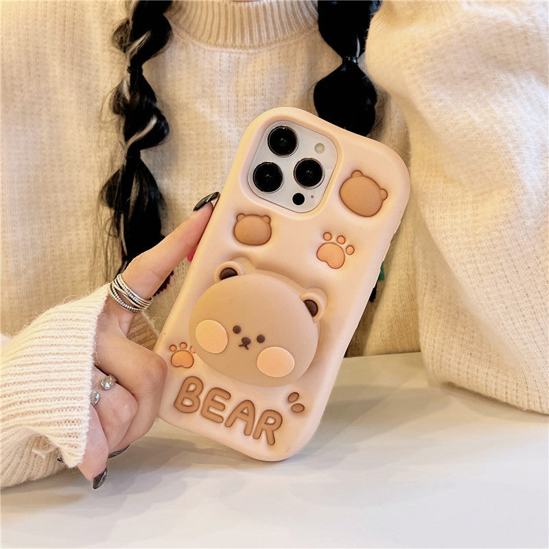Suporte para celular Milk Tea Bear 16/14/13 Promax