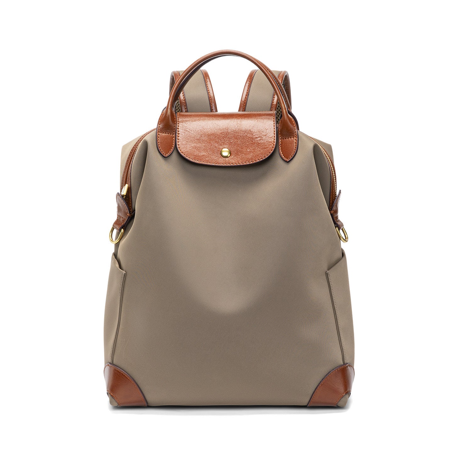 Mochila elegante de nylon de alta qualidade com grande capacidade, leve e durável, ideal para viagens de negócios e deslocamentos diários.