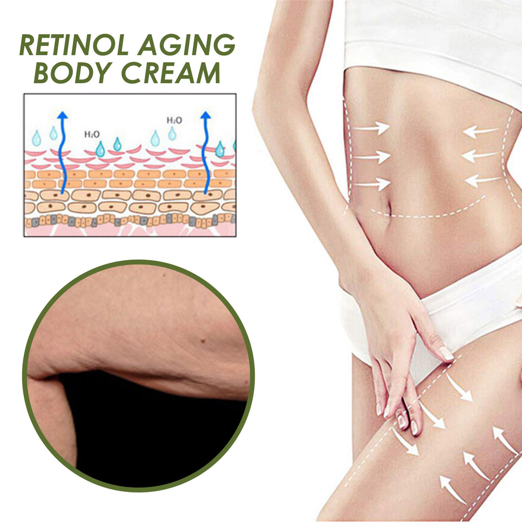Creme Corporal com Retinol EELHOE: Tonifica, Hidrata, Ilumina, Clareia, Suaviza Linhas Finas e Proporciona Pele Macia.