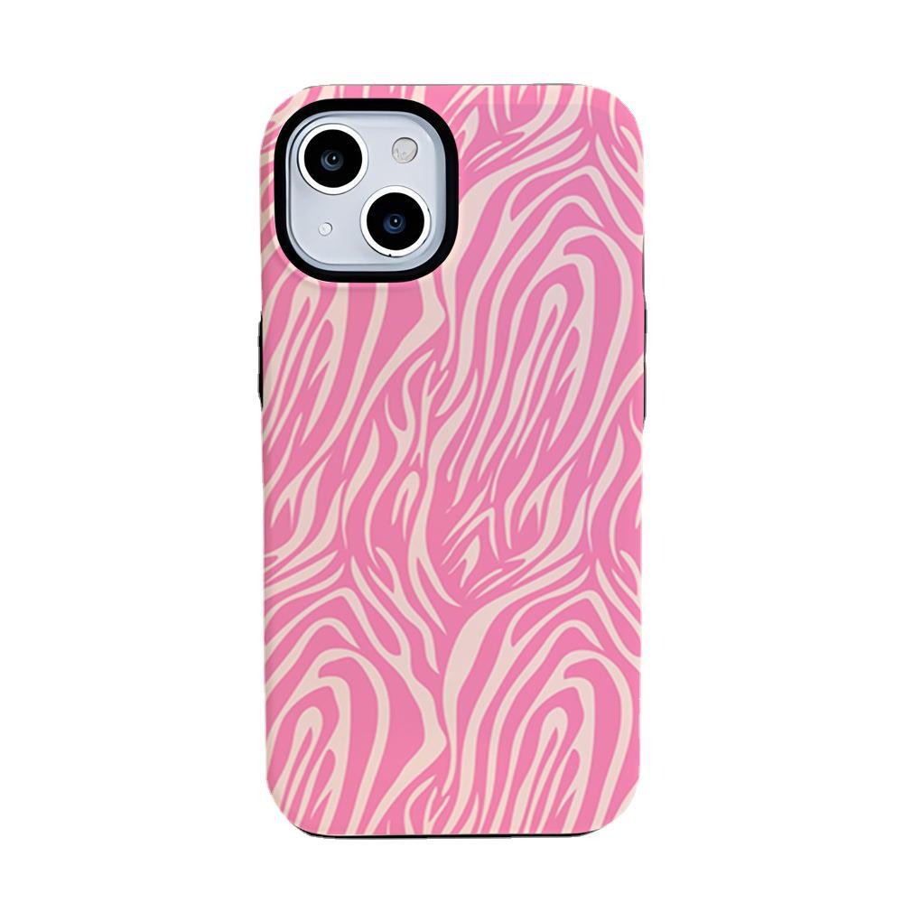 Capa protetora 2 em 1 para iPhone 16 com estampa de tigre, capa rígida para iPhone 13 com estampa de tigre.