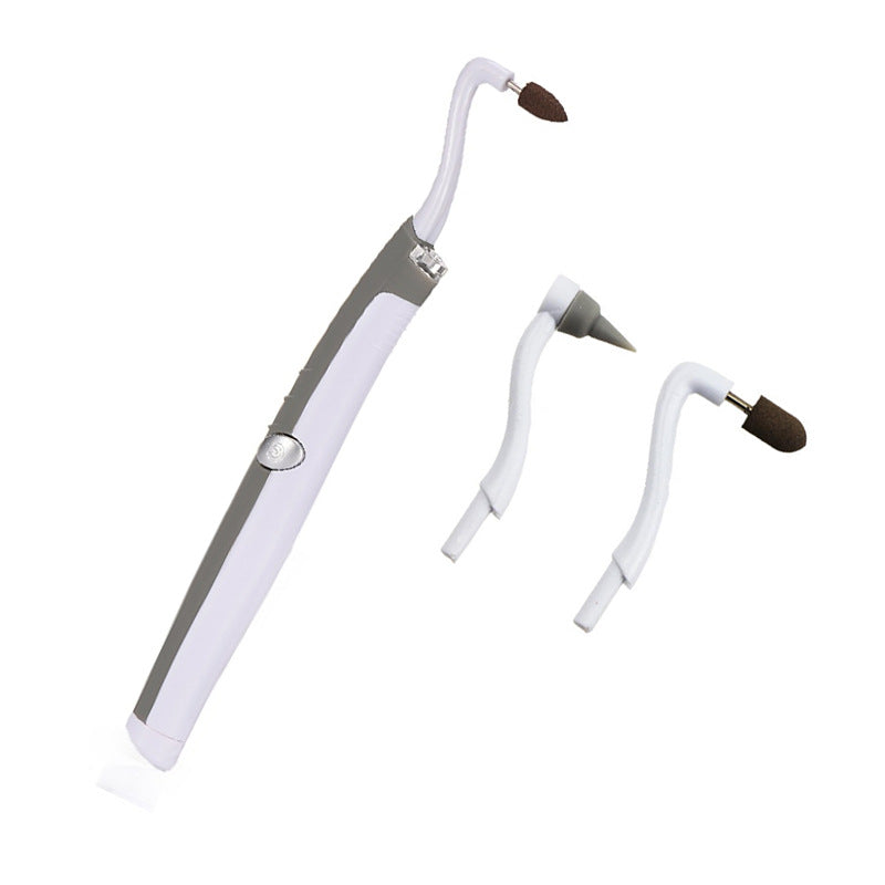 Aparelho de limpeza dental elétrico com vibração sônica e LED, para polimento e remoção da placa bacteriana.