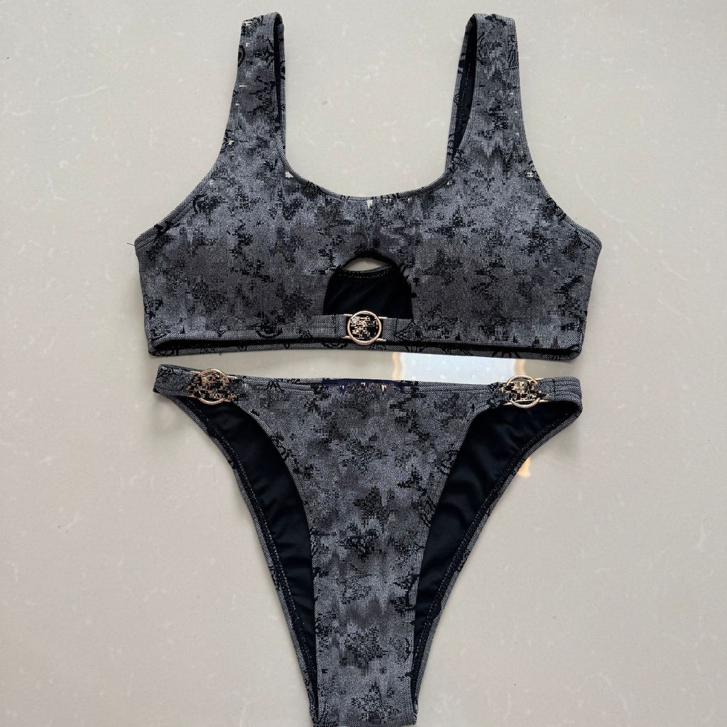 Conjunto de biquíni de duas peças para mulheres