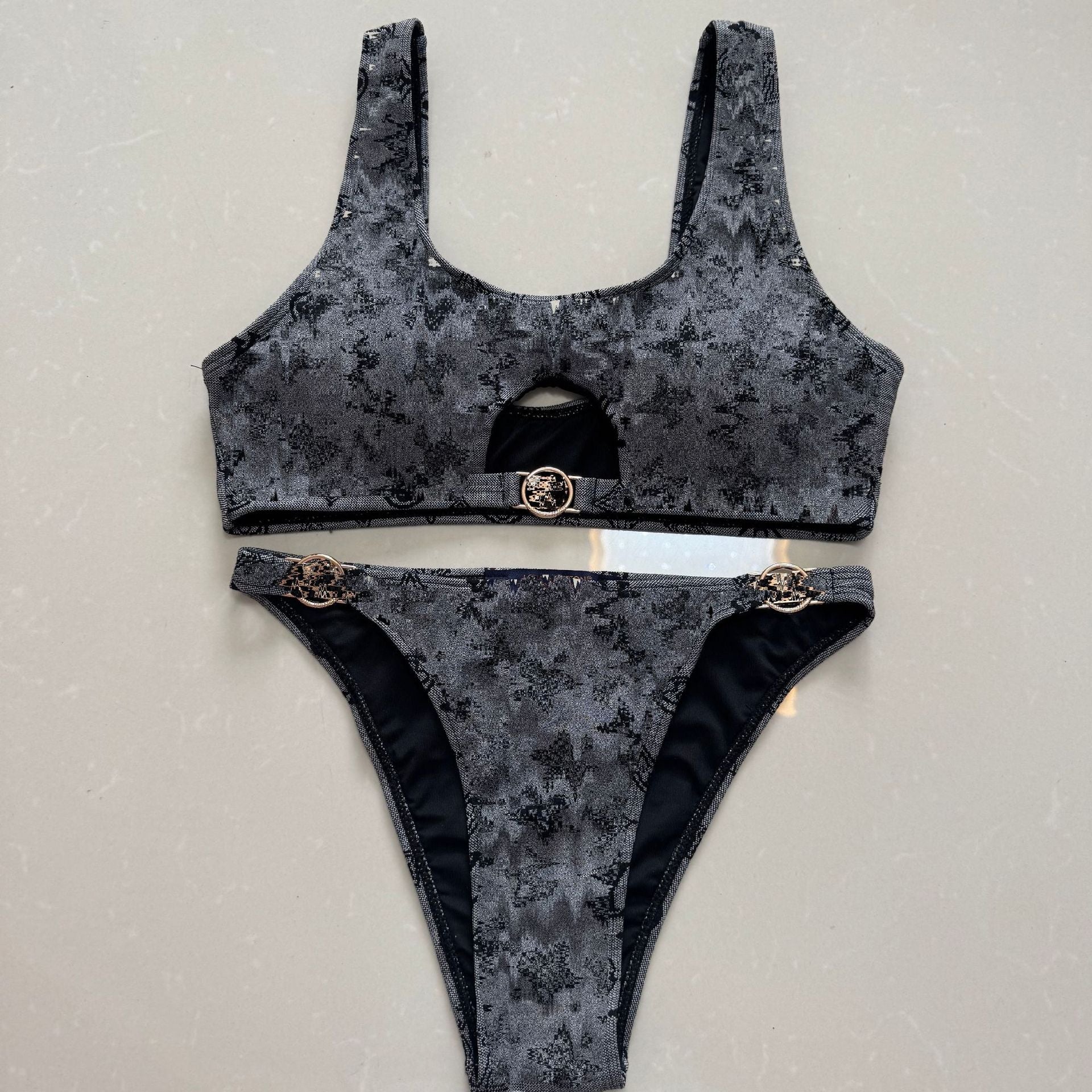 Conjunto de biquíni de duas peças para mulheres