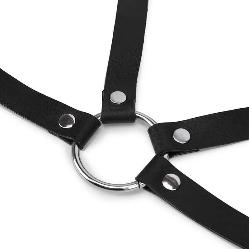 Roupas sensuais de couro para amarrar o pescoço, brinquedos eróticos, protetores de pescoço para amarrar.