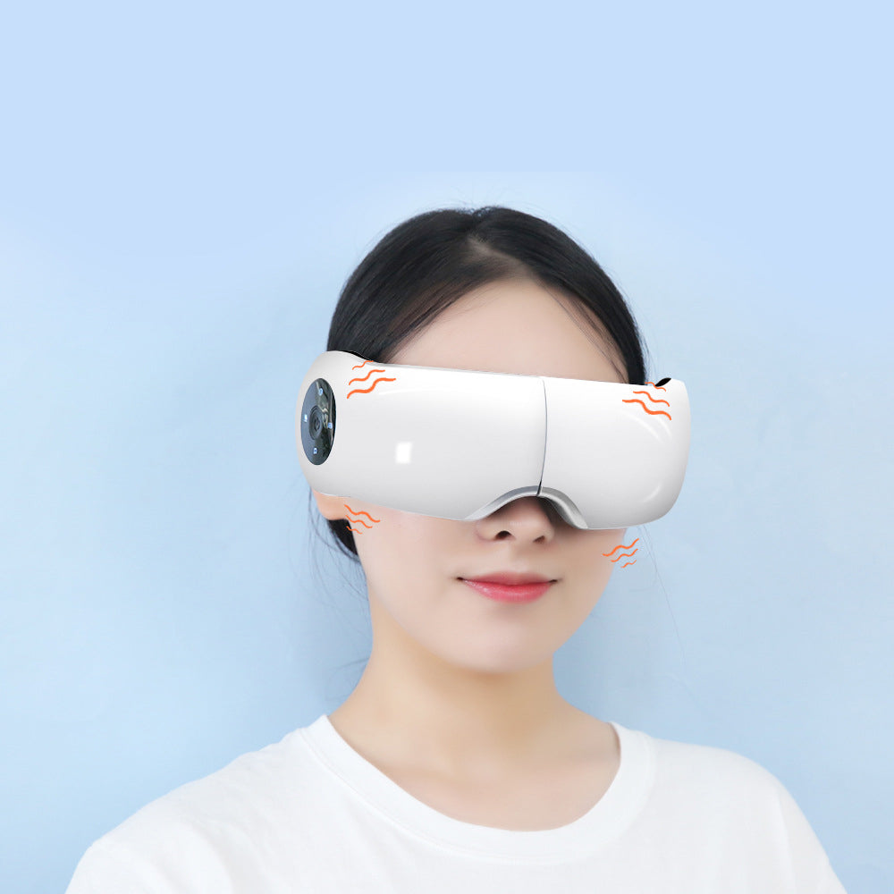 Nuevo protector ocular con airbag y calefacción, máscara para ojos, regalo, compresa caliente, protector ocular Bluetooth, masajeador ocular inteligente.
