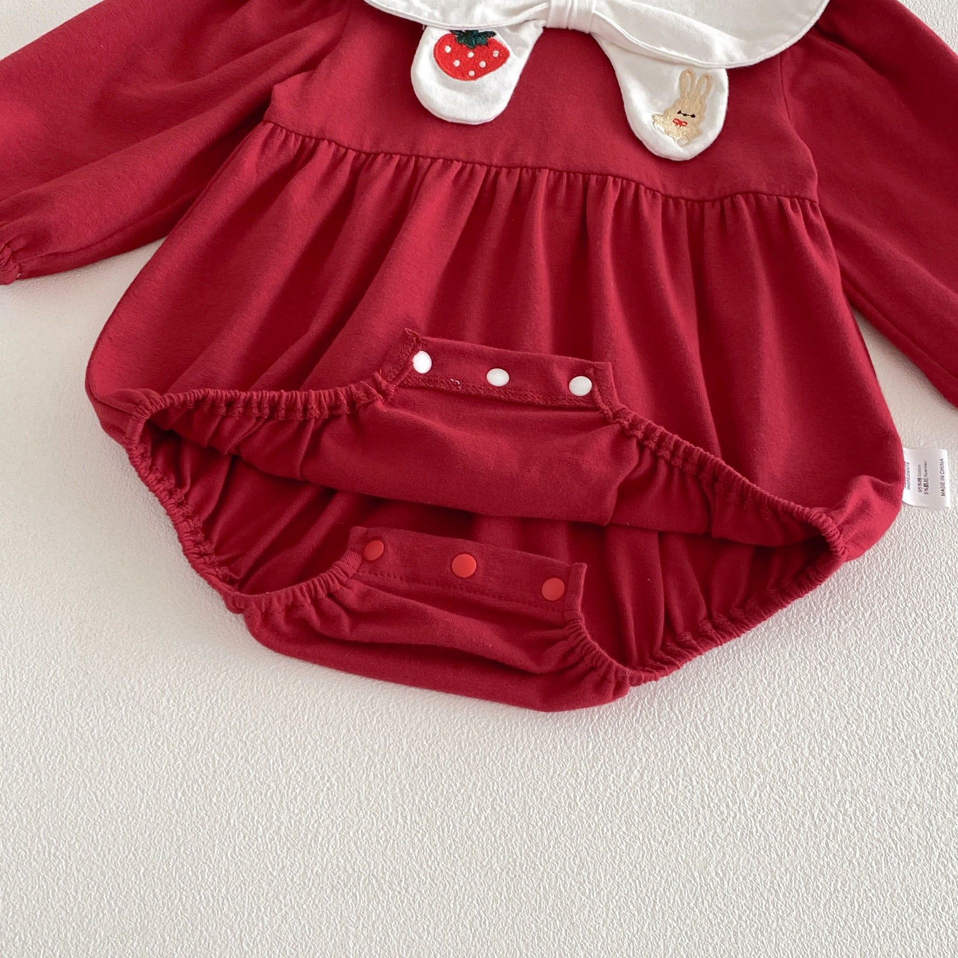 Roupa de primavera para bebê recém-nascida, body com estampa de lua cheia para aniversário de 100 dias, macacão de algodão de alta qualidade.